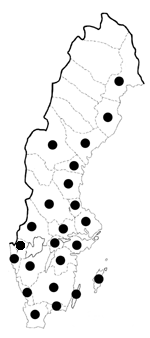 Utbredning i Sverige